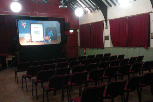 Enjoy the cinema closer to home! Working with Blaize, BVH can be converted into a super mini cinema