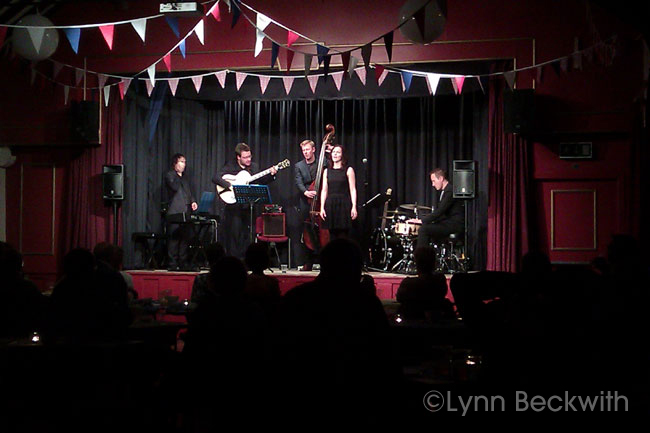 The Sarah Brickel band performed at BVH during the Grassington Festival